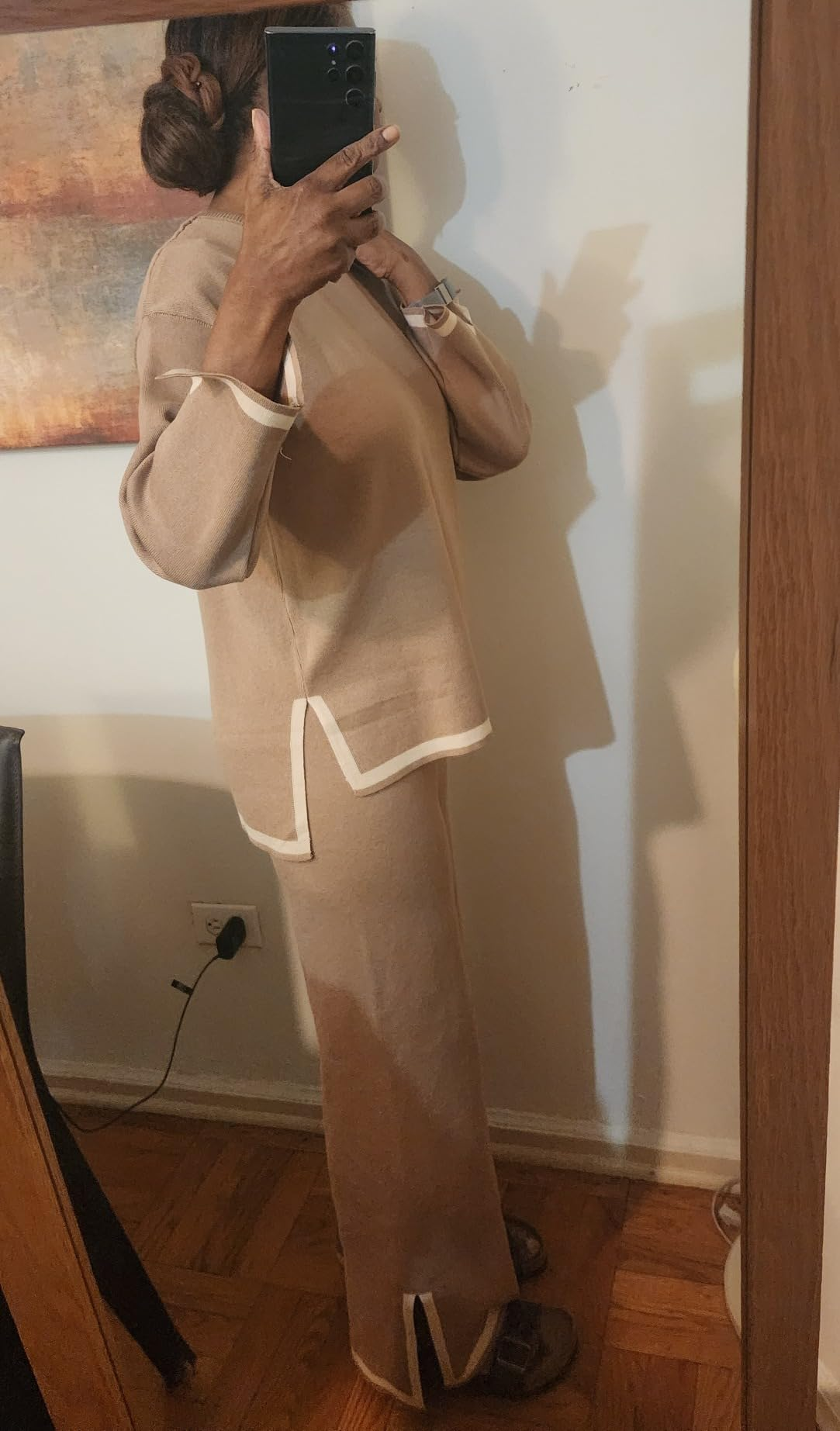 2025🔥Women's Cashmere Knitted Sweater Casual Suit