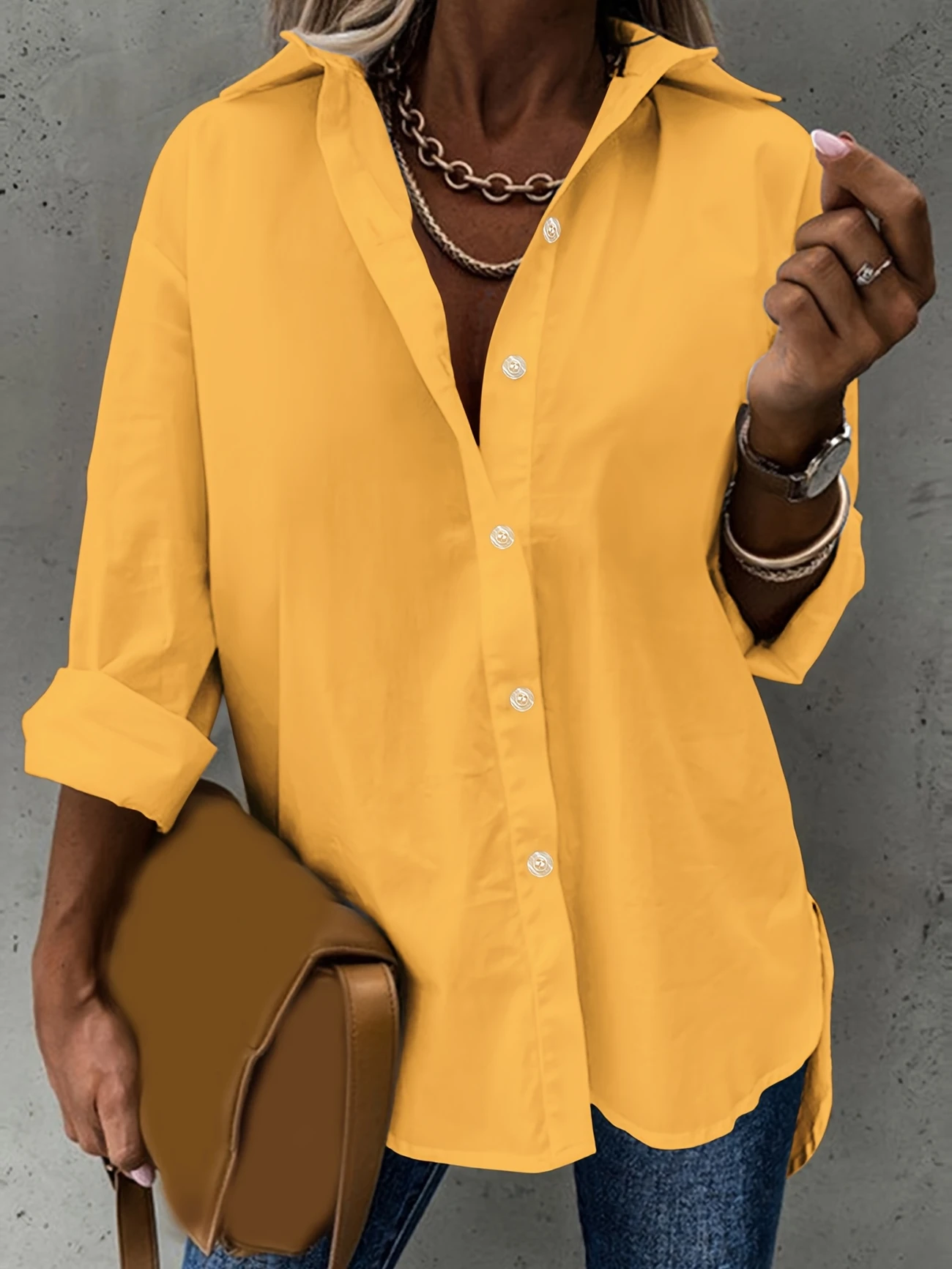 Linen Cotton Casual Loose Shirt-Buy 3 Free Shipping