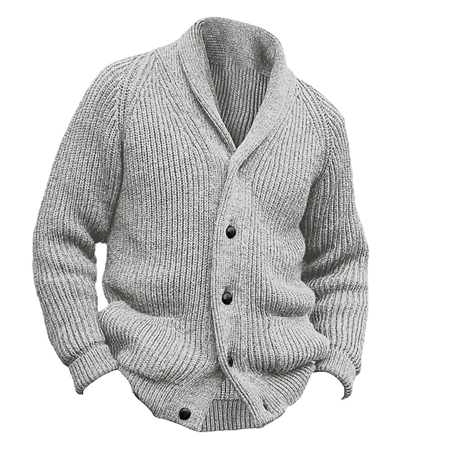 Men's Raglan Knitted Sweater