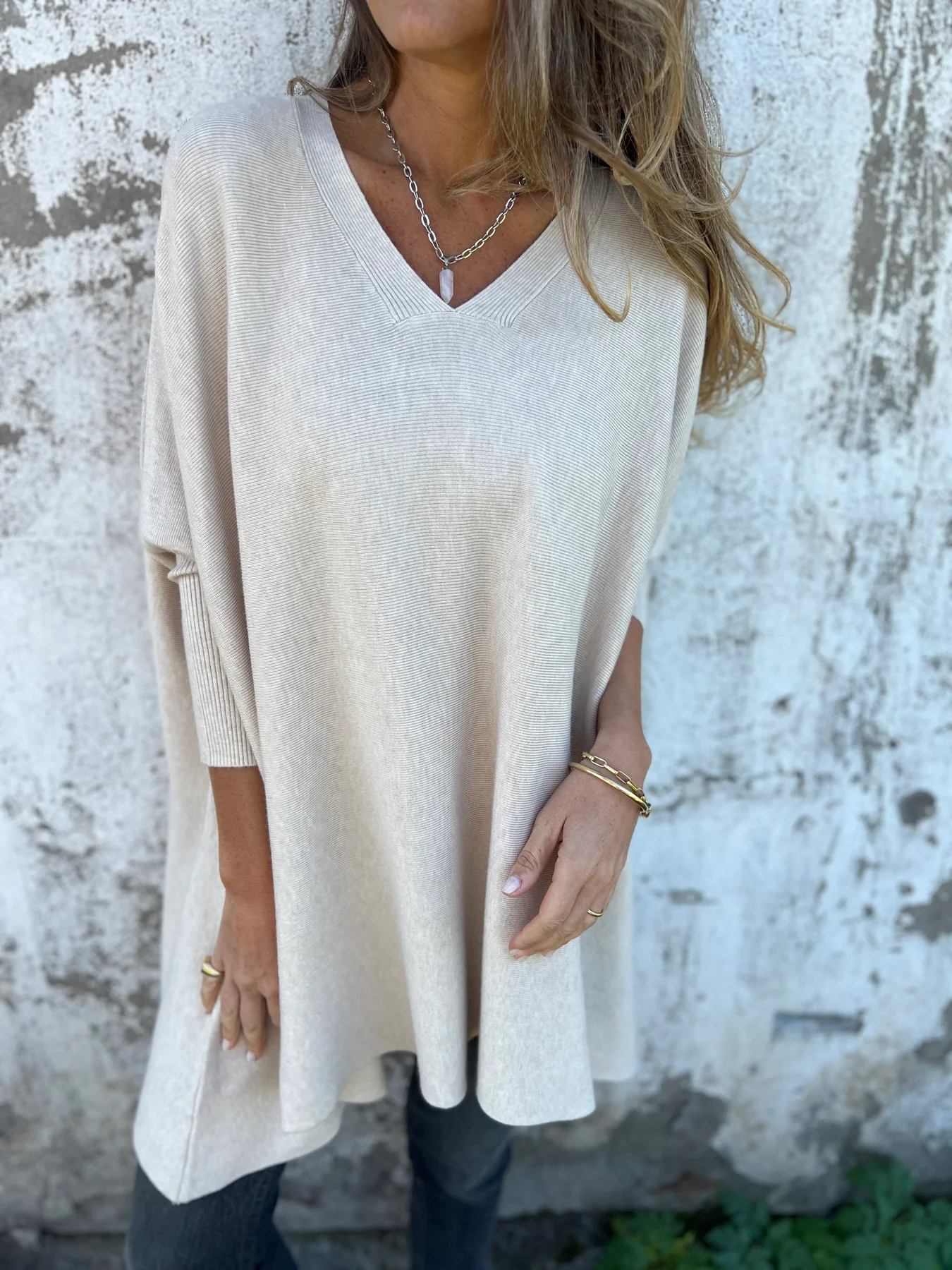 Women's Casual Long Sleeve Knitted Vest