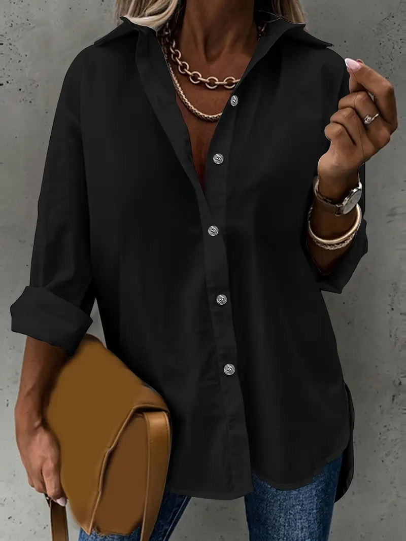 Linen Cotton Casual Loose Shirt-Buy 3 Free Shipping