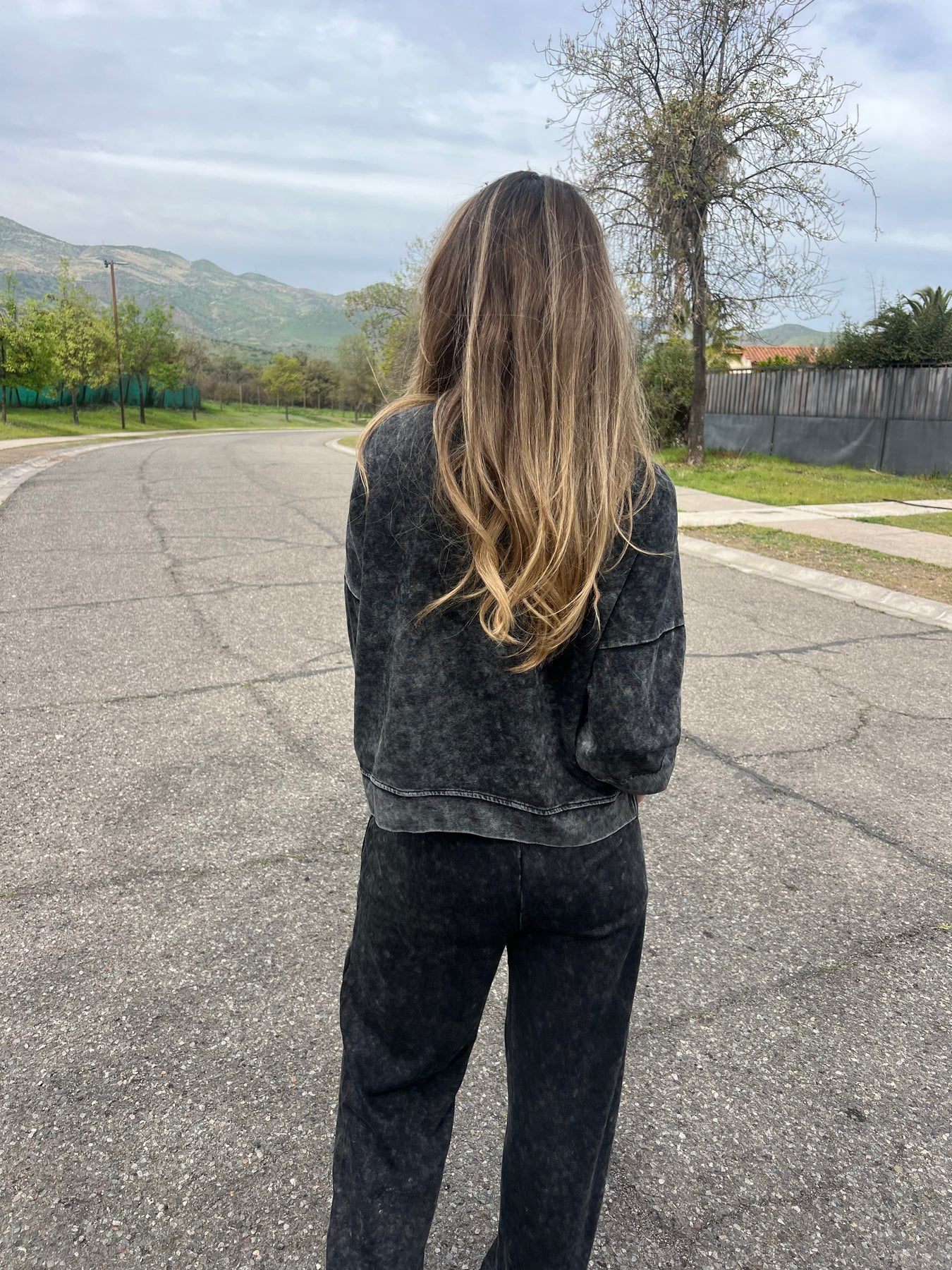 Stretch cotton jumpsuit