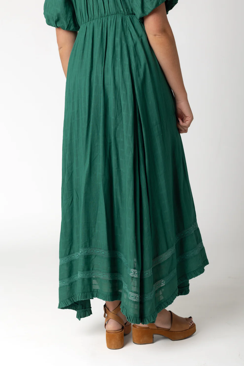 New Elegant Lantern Sleeve Dress