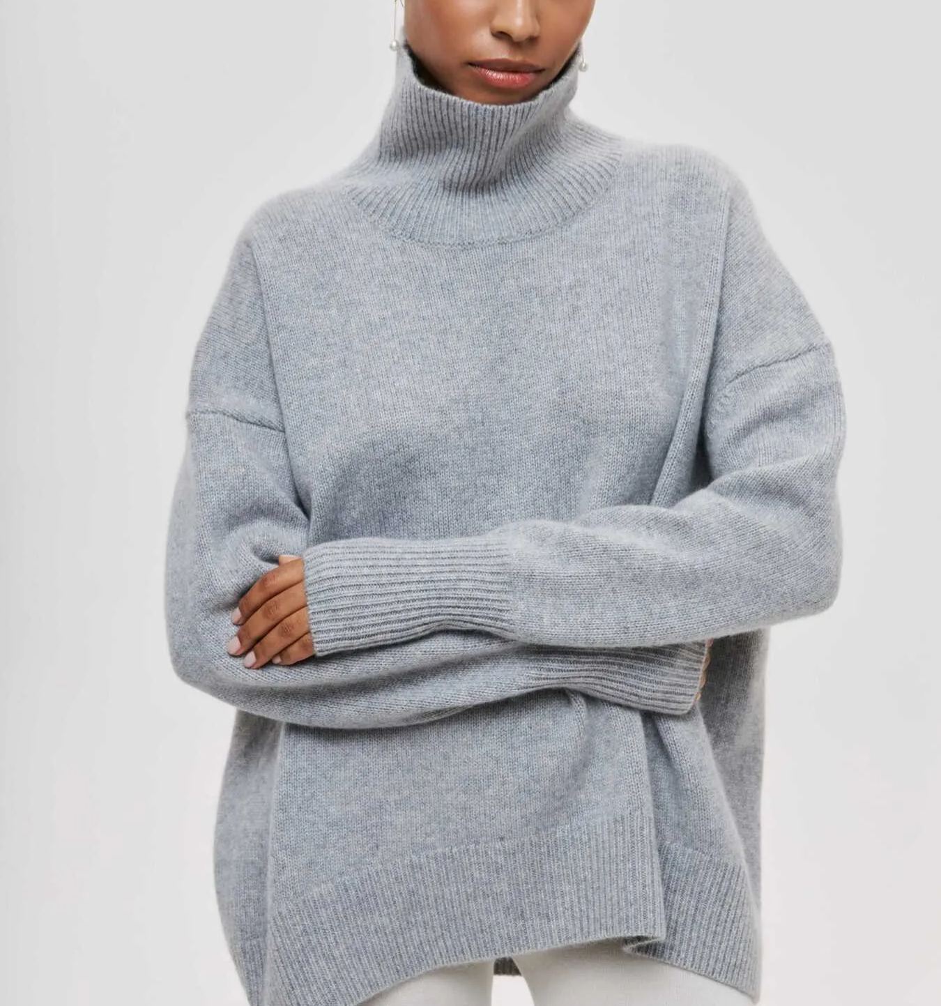 🔥2025 new autumn and winter loose turtleneck sweater