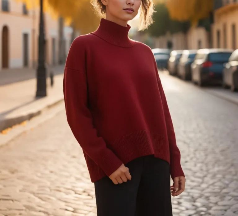 🔥2025 new autumn and winter loose turtleneck sweater