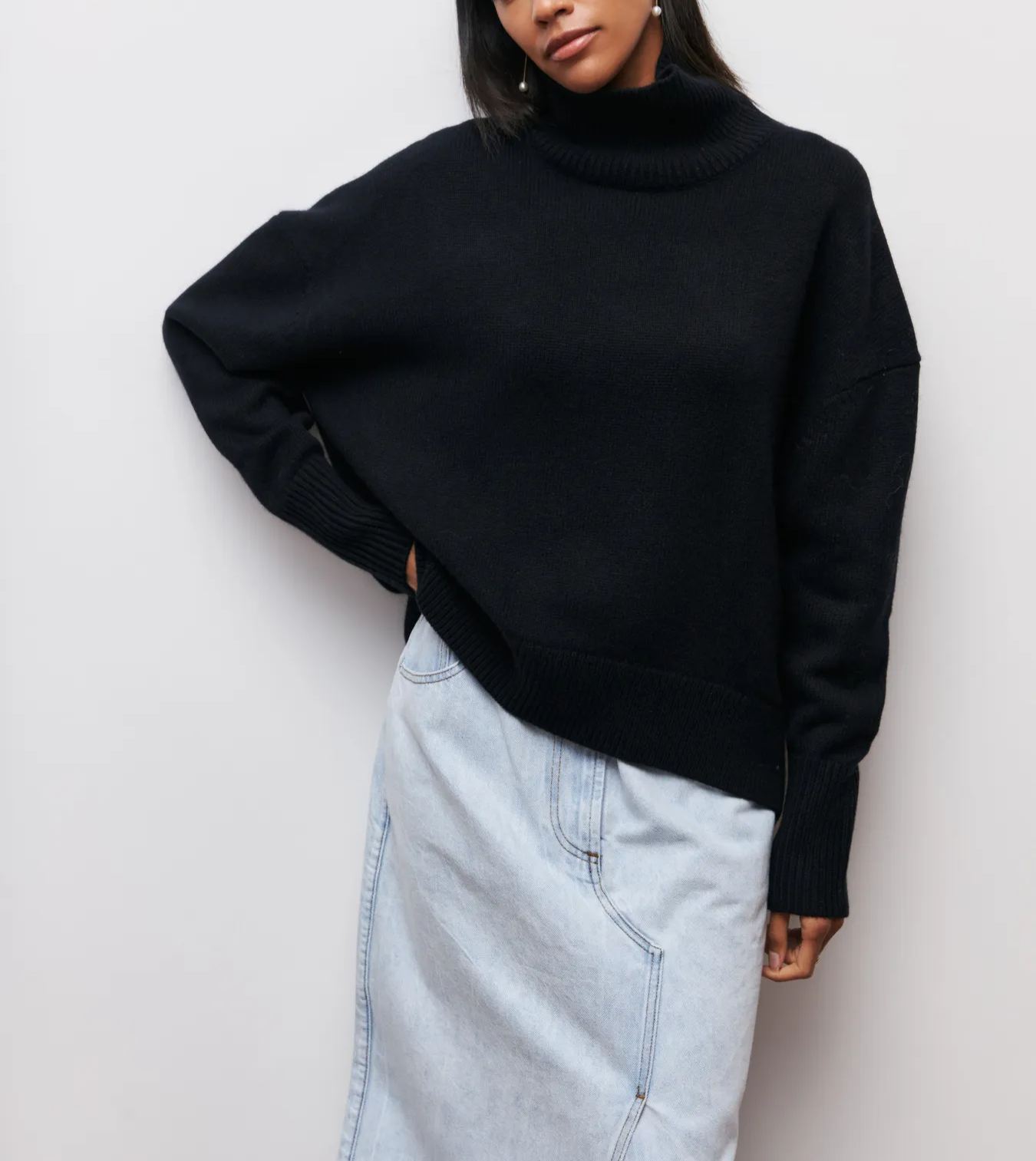 🔥2025 new autumn and winter loose turtleneck sweater