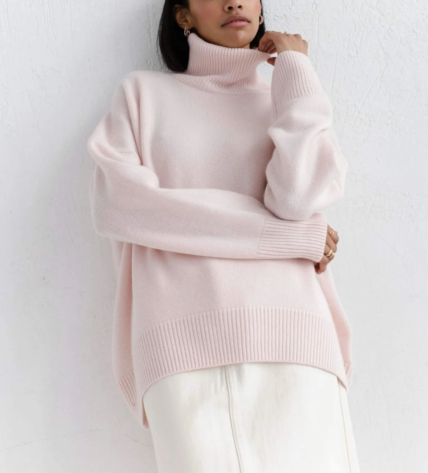 🔥2025 new autumn and winter loose turtleneck sweater