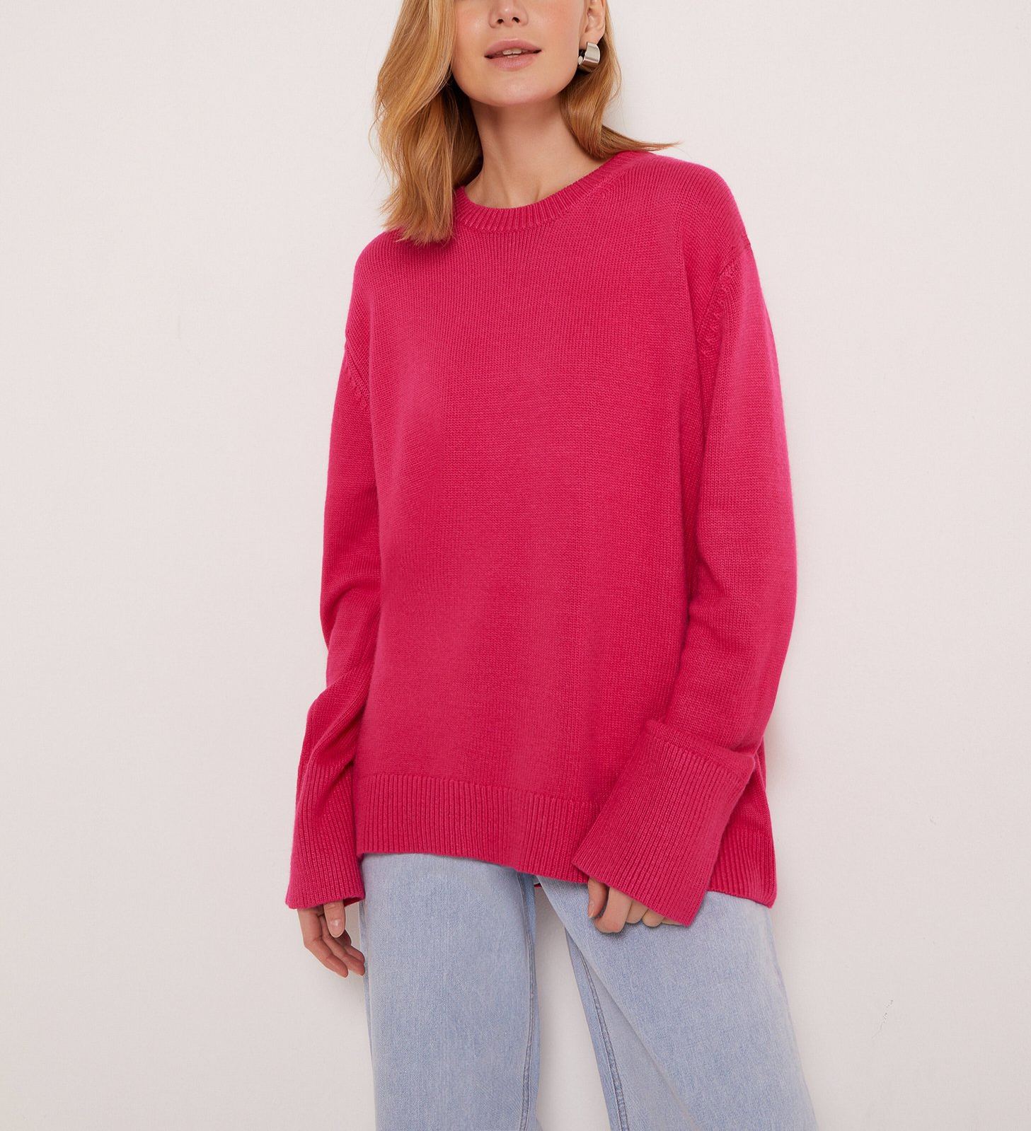 2025 new🔥 autumn and winter loose crew neck sweater