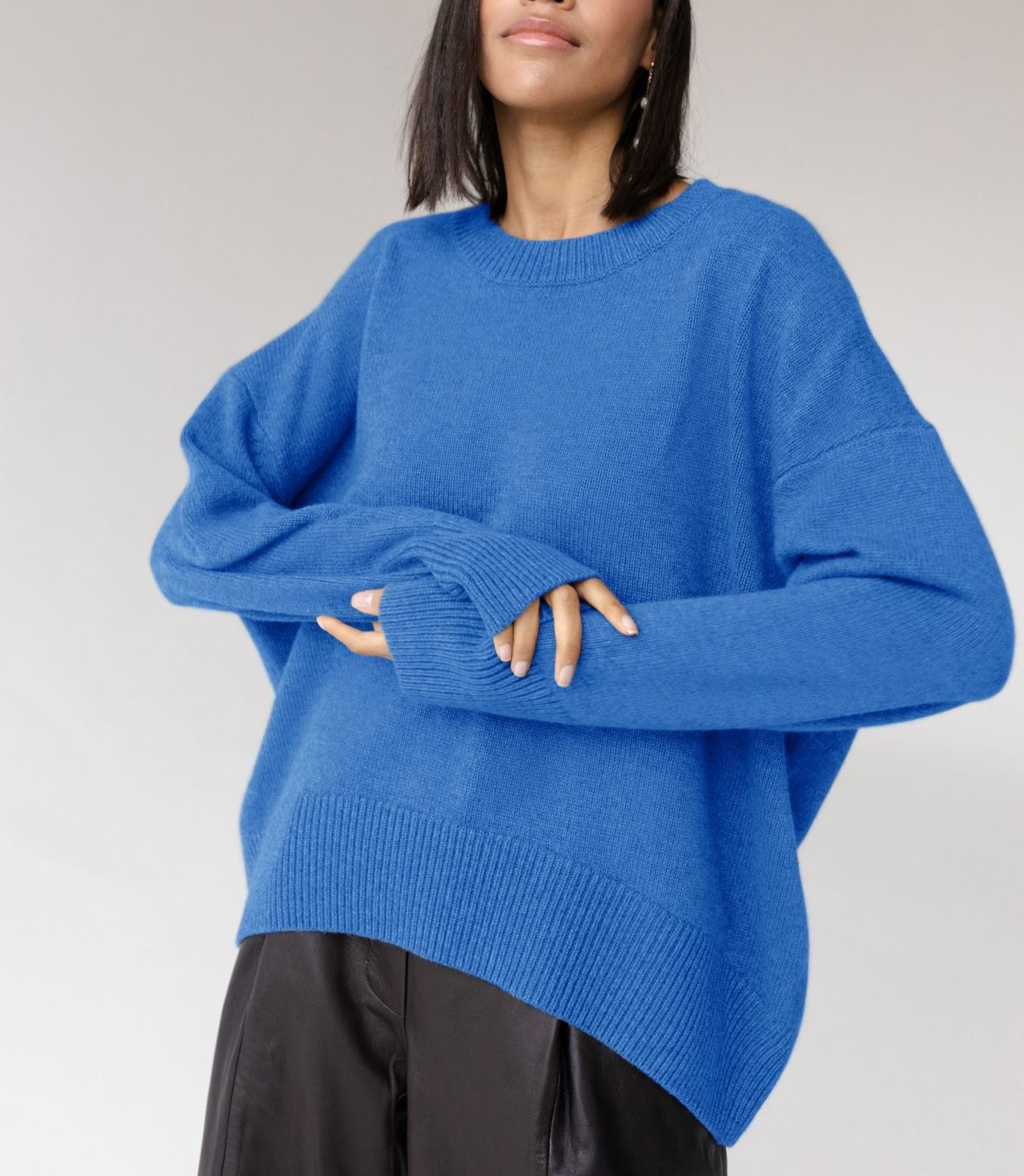 2025 new🔥 autumn and winter loose crew neck sweater