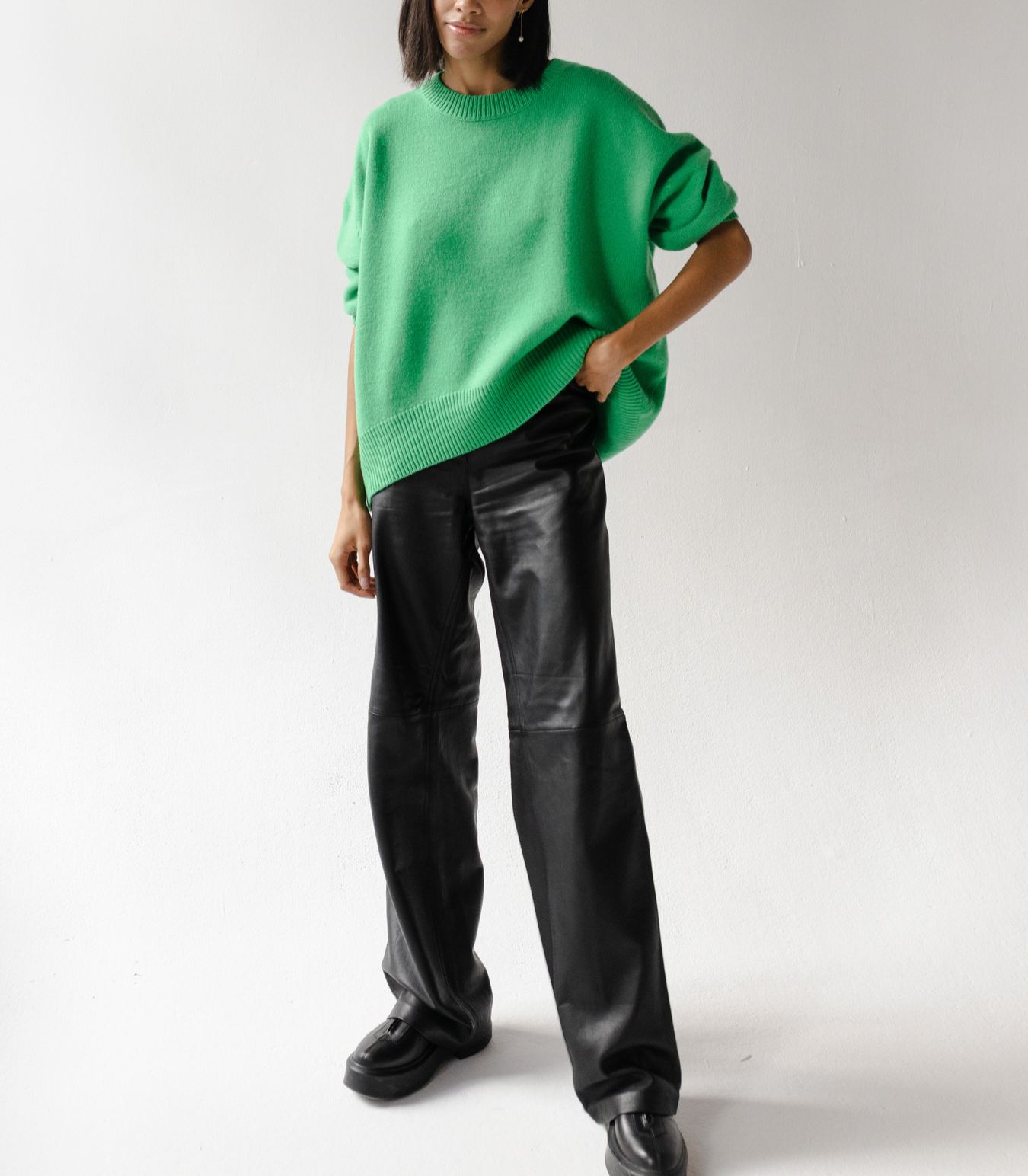 2025 new🔥 autumn and winter loose crew neck sweater