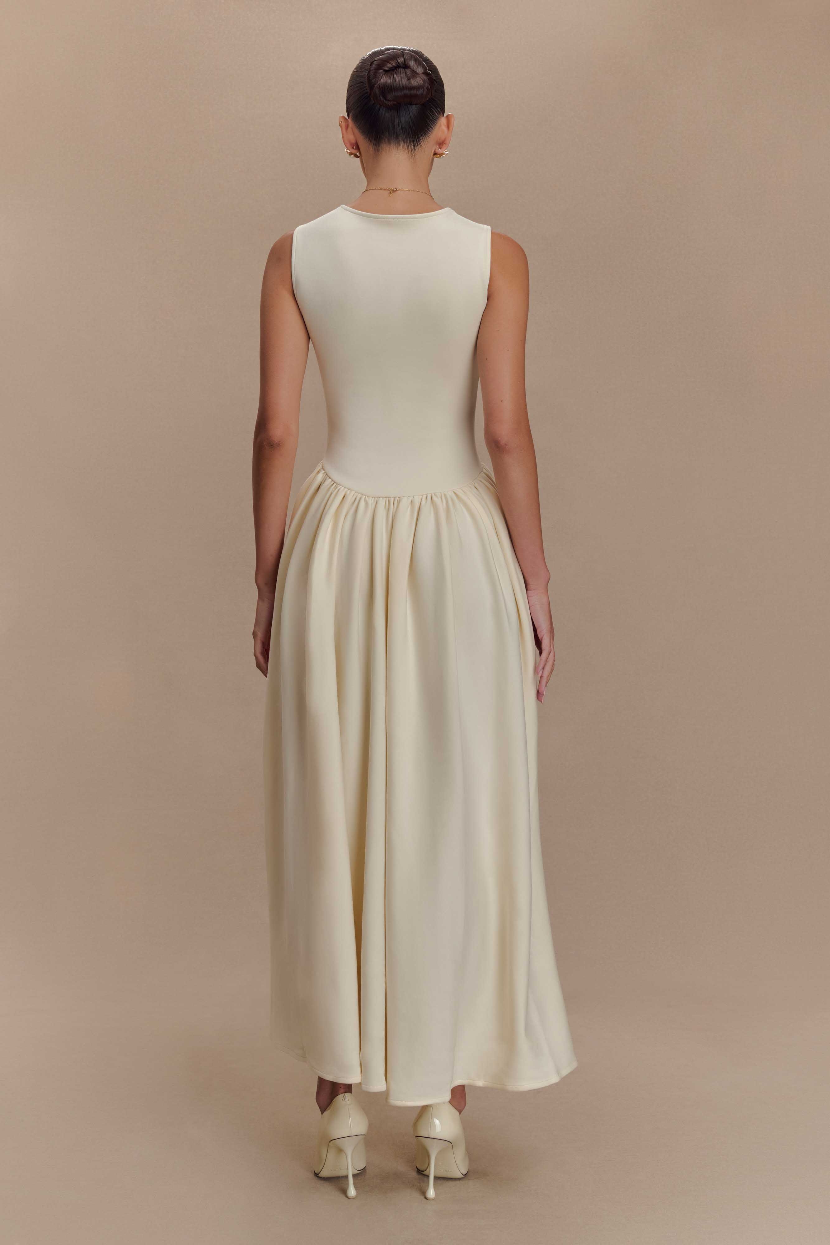 Sharon Scuba Jersey Midi Dress