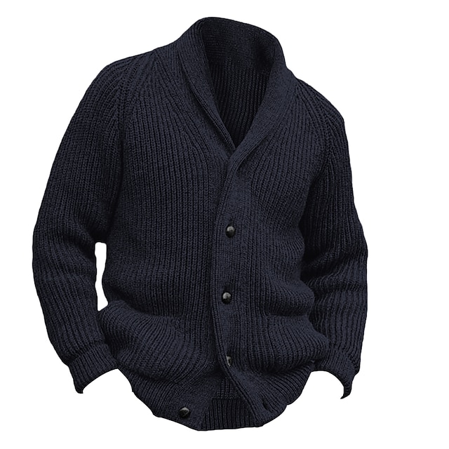 Men's Raglan Knitted Sweater