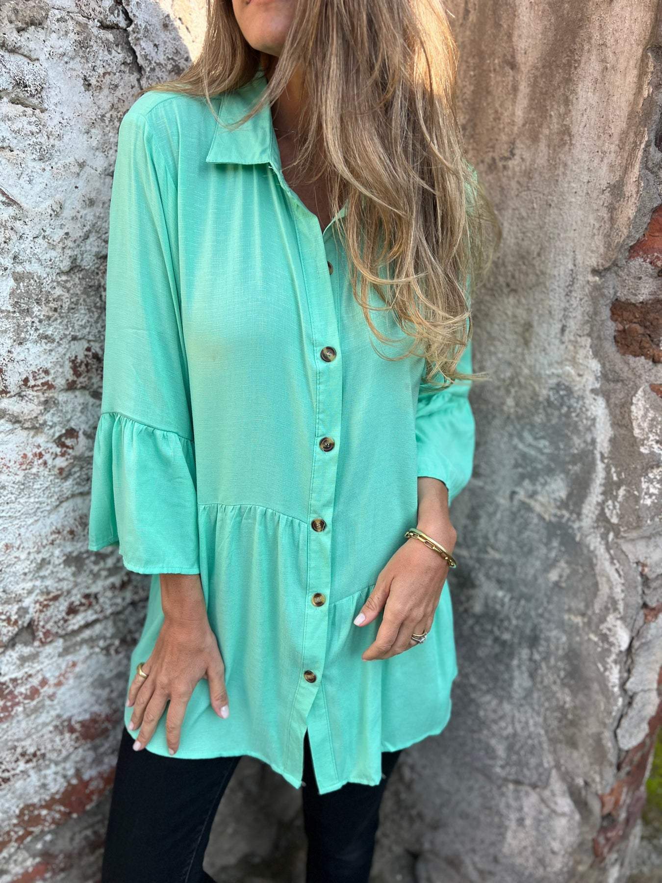2024 Women's 3/4 Long Sleeve Shirt