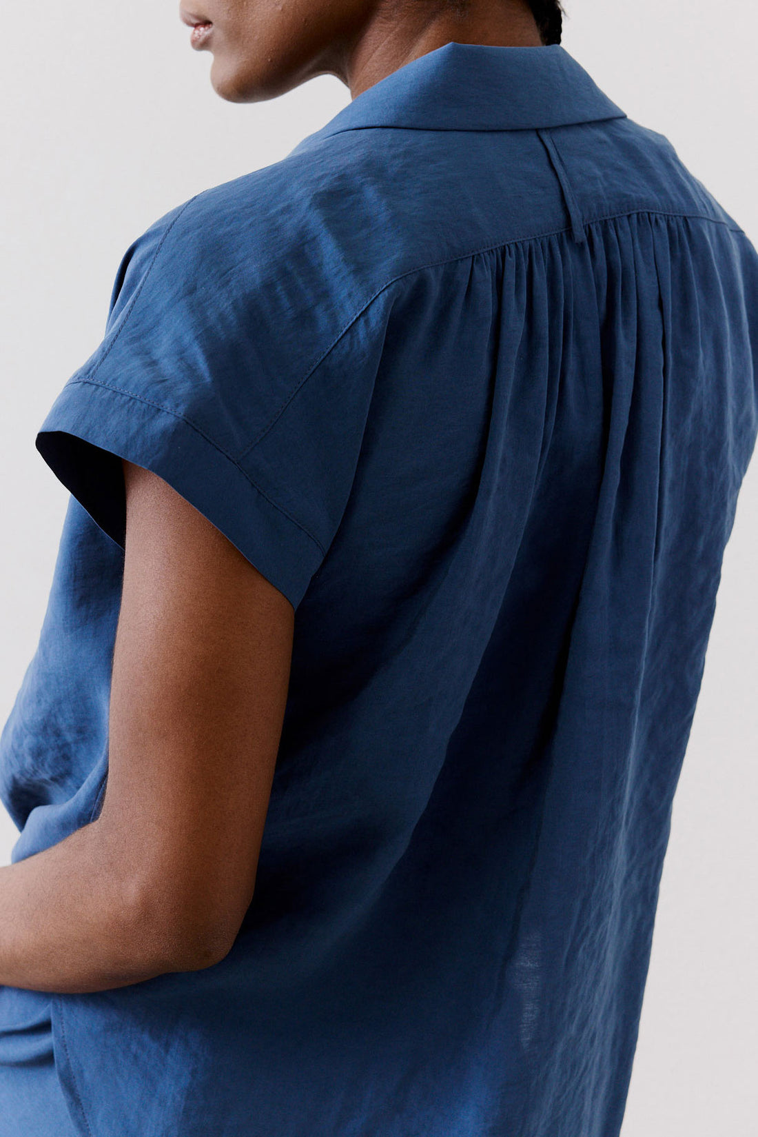 The Nonchalant Oversized Voile Blouse