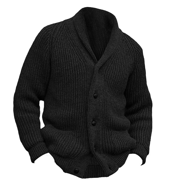 Men's Raglan Knitted Sweater