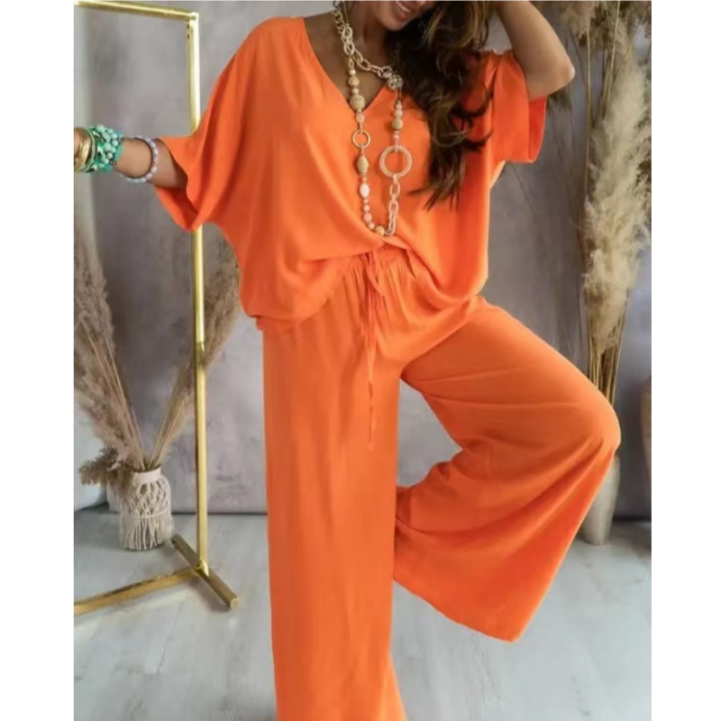 Women's Casual Loose Solid Color Suit For