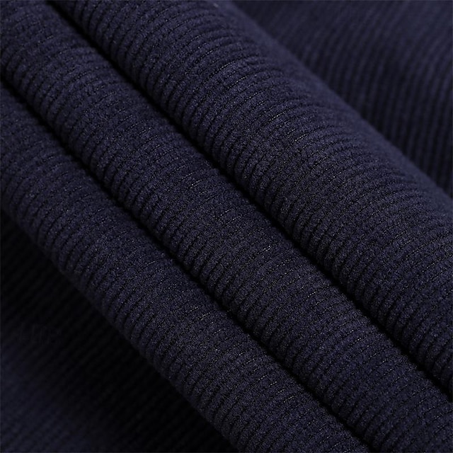 Men's Casual Standing Collar Pullover Sweatshirt Zip Polo Shirt