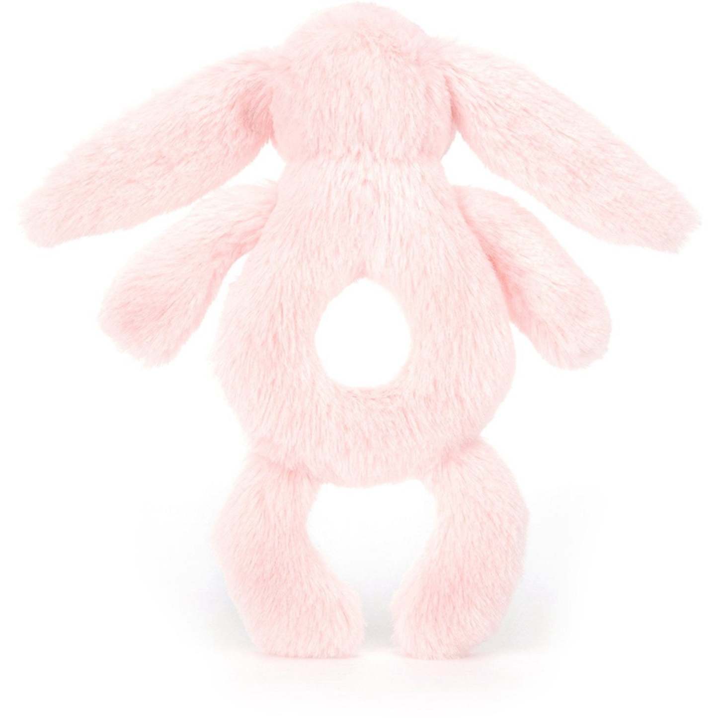 Jellycat Bashful Pink Bunny Ring Rattle