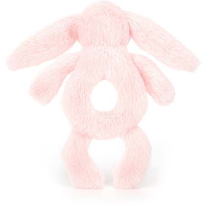 Jellycat Bashful Pink Bunny Ring Rattle