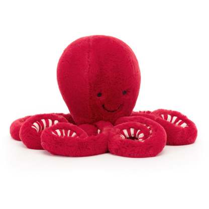 Jellycat Cranberry Octopus Little