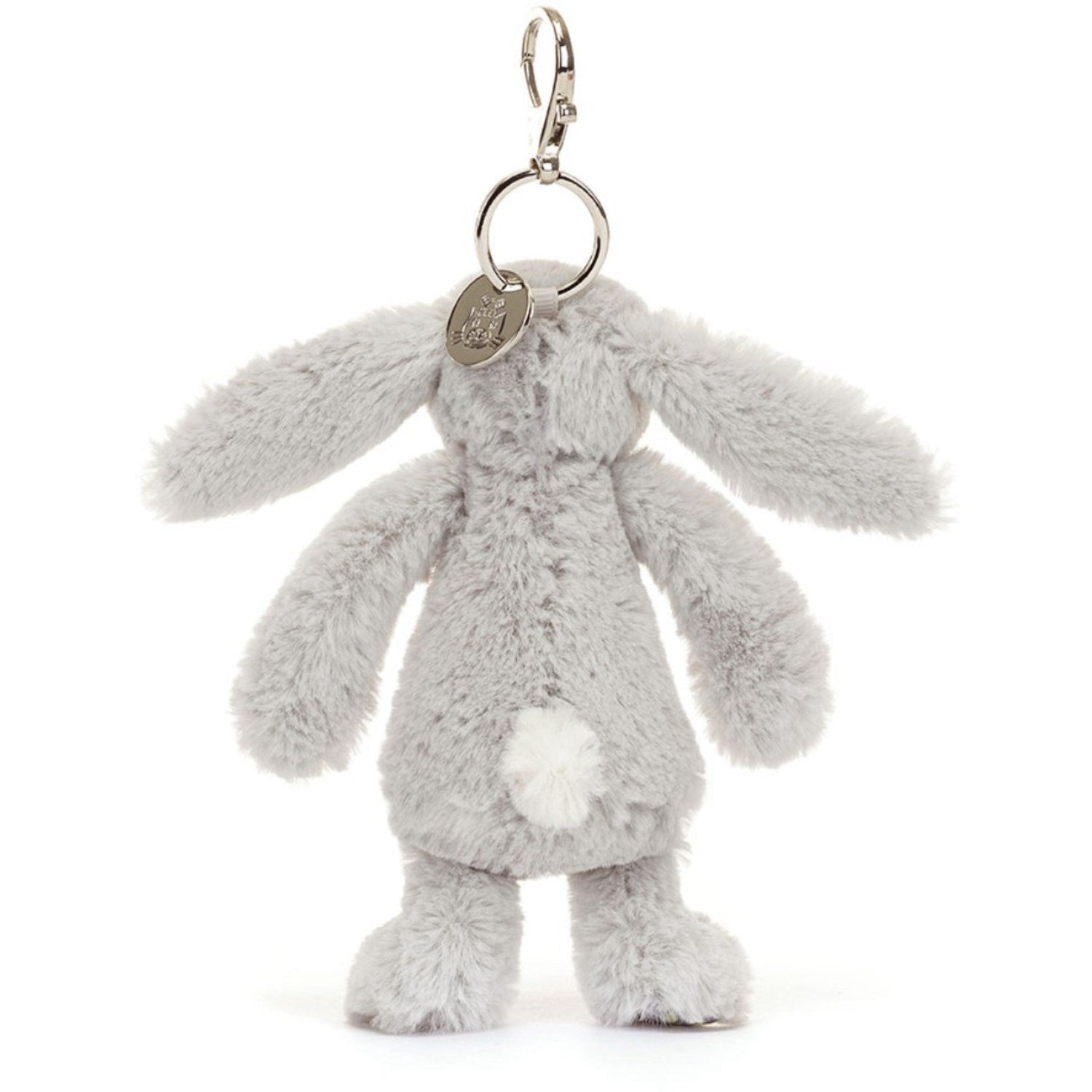 Jellycat Bashful Rabbit, Bobbie Jasmine Bag Charm