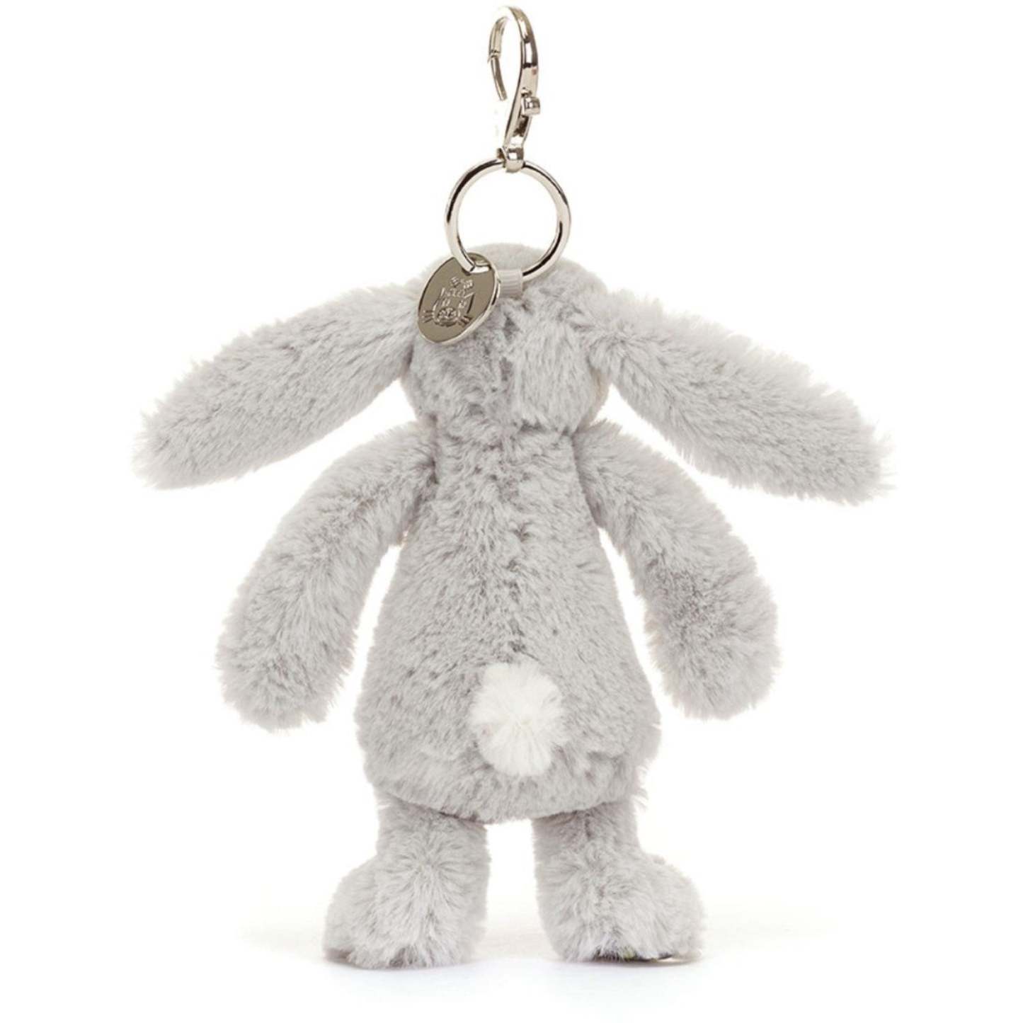 Jellycat Bashful Rabbit, Bobbie Jasmine Bag Charm