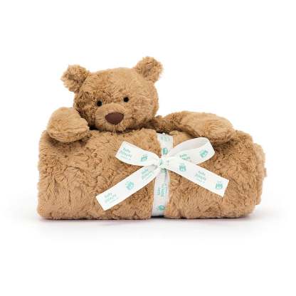 JellyCat Bartholomew Bear Blankie