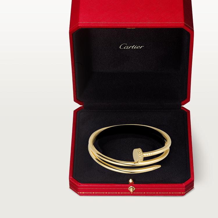 Juste Un Clou Diamond Yellow Gold Bracelet