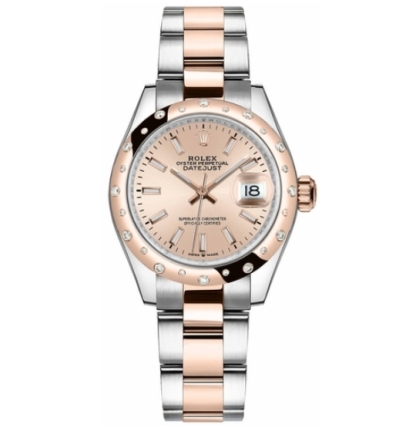 Datejust 31 Two Tone Diamond Bezel Women's Watch 278341RBR-0009