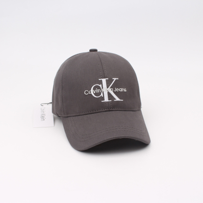 Jeans Monogram Embroidered Cap