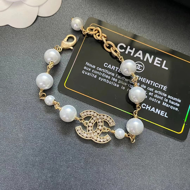 [Copy]Pearl Double C Pearl Bracelet