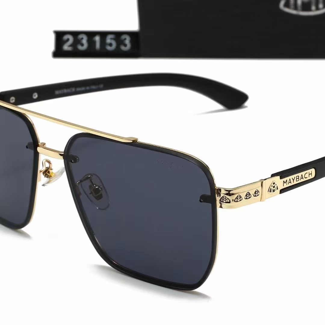 6 colors fashion double bridge frame polarized sunglasses
