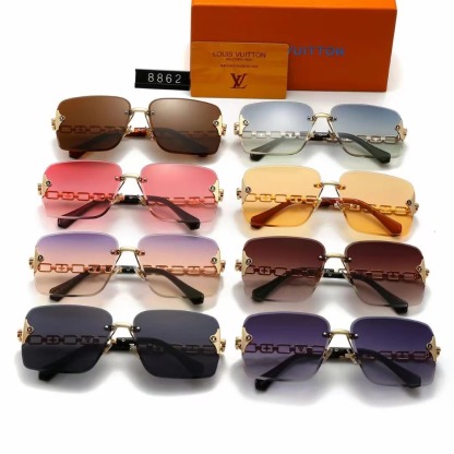 8 Colors Fashion Square Frame Polarized Sunglasses