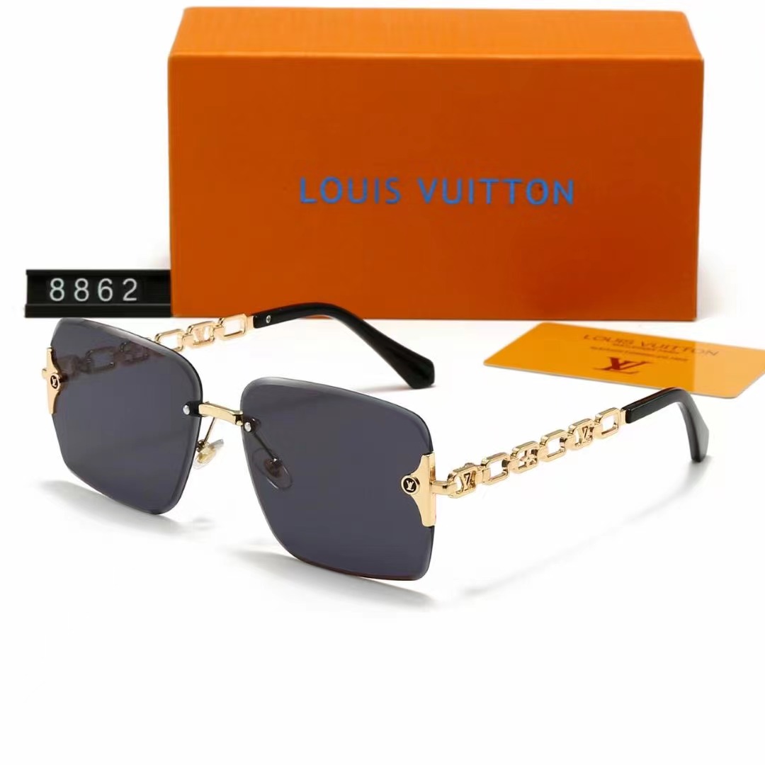 8 Colors Fashion Square Frame Polarized Sunglasses