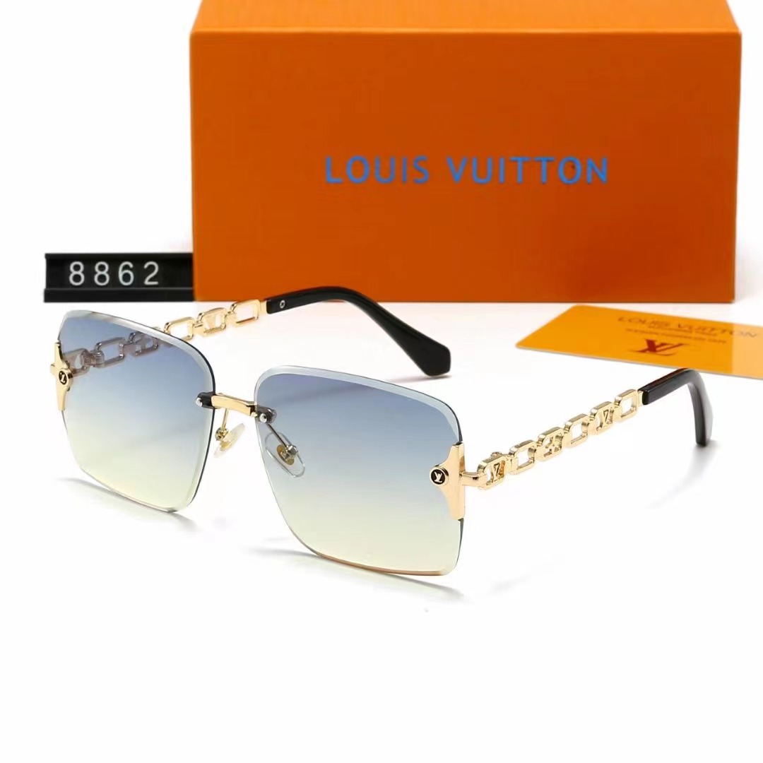 8 Colors Fashion Square Frame Polarized Sunglasses