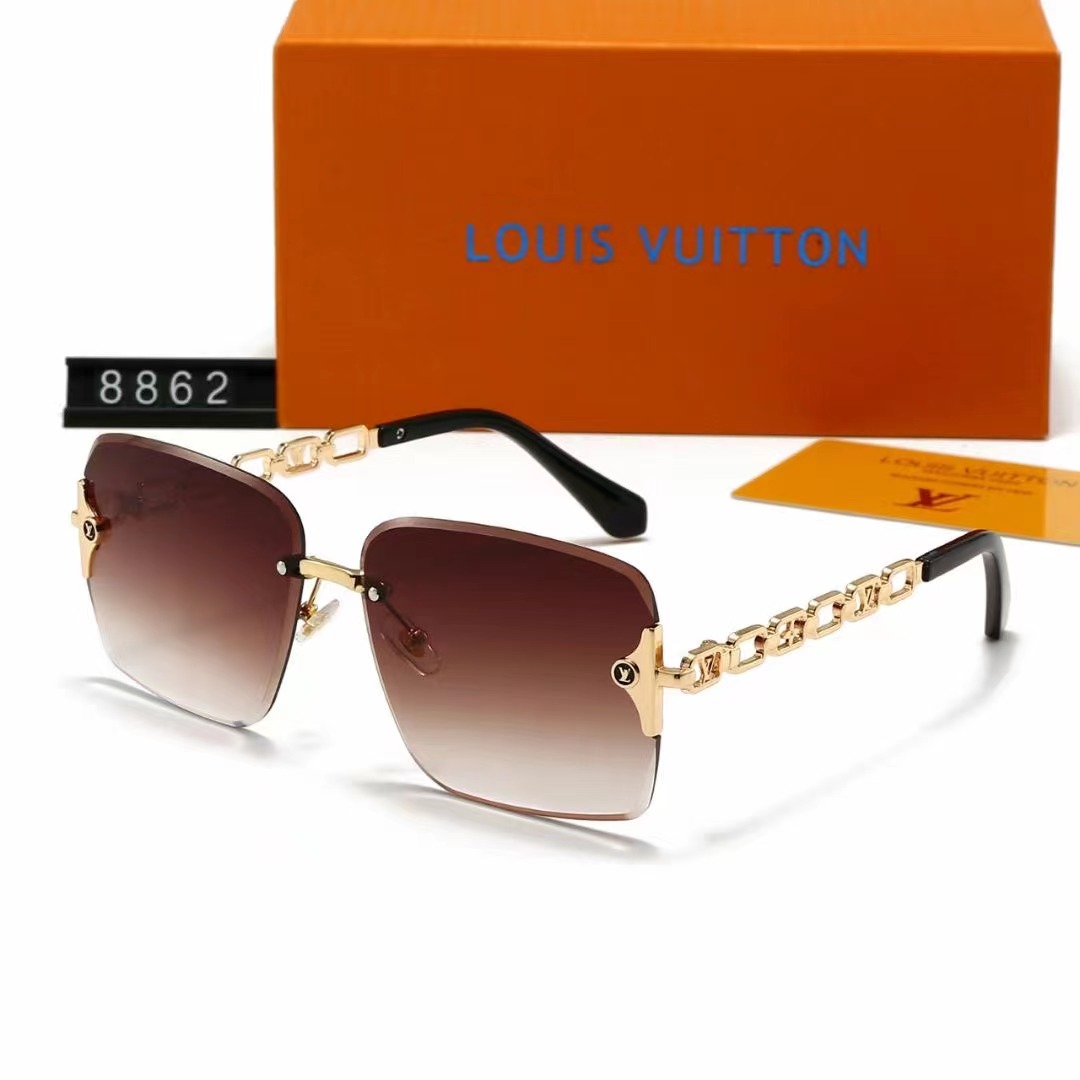 8 Colors Fashion Square Frame Polarized Sunglasses