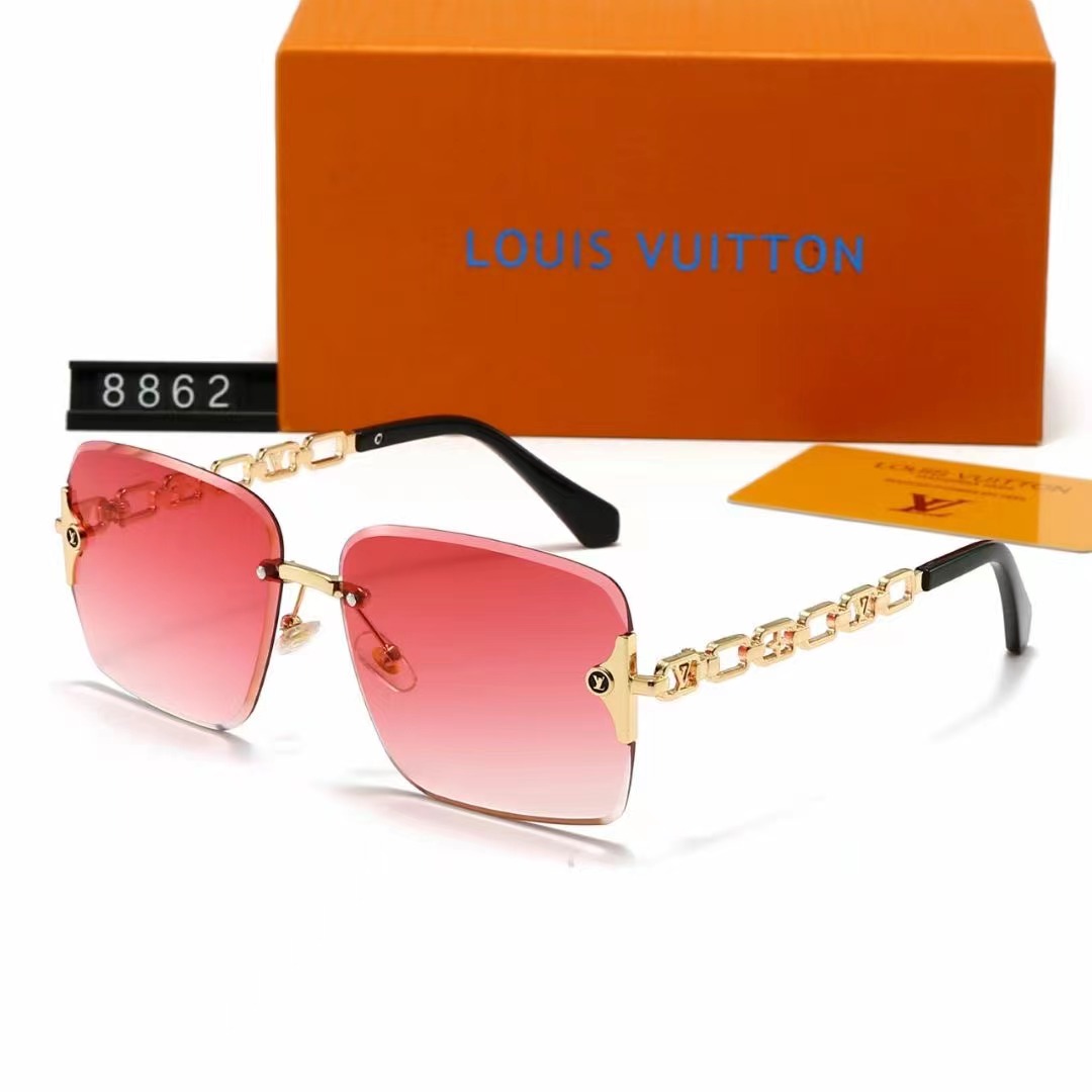 8 Colors Fashion Square Frame Polarized Sunglasses