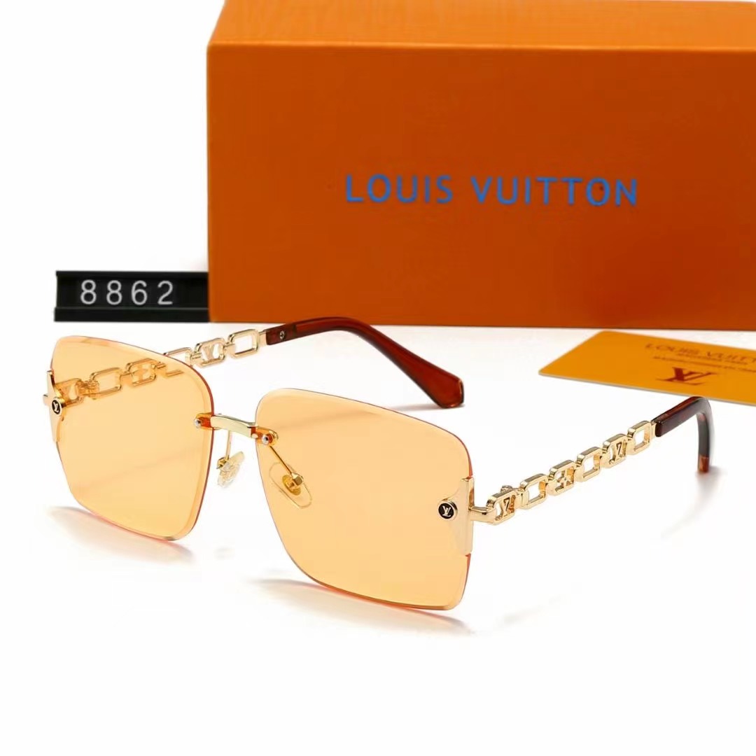 8 Colors Fashion Square Frame Polarized Sunglasses