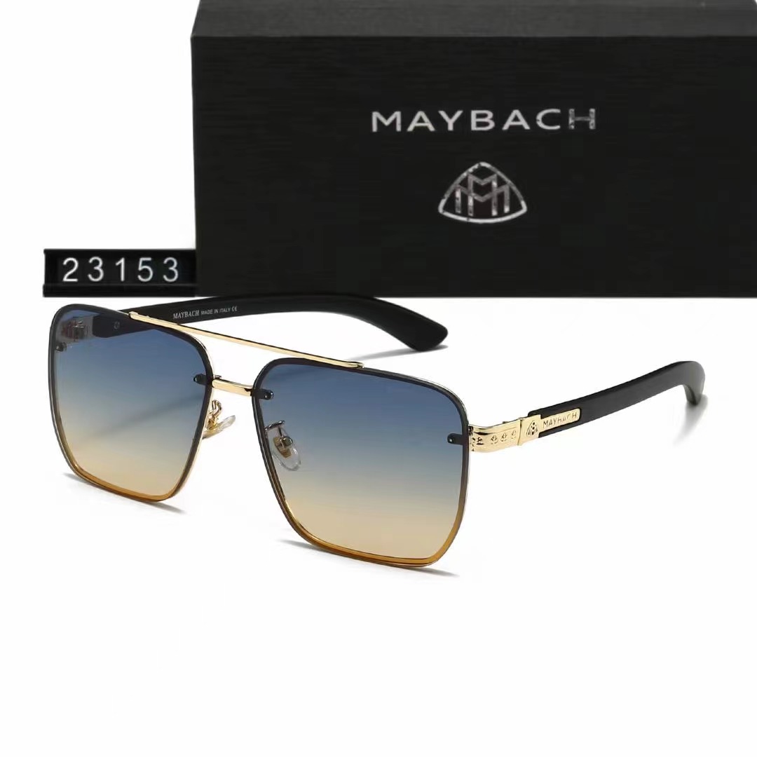 6 colors fashion double bridge frame polarized sunglasses