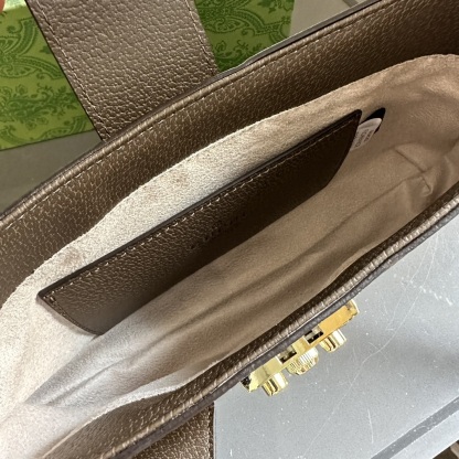 PADLOCK SMALL SHOULDER BAG