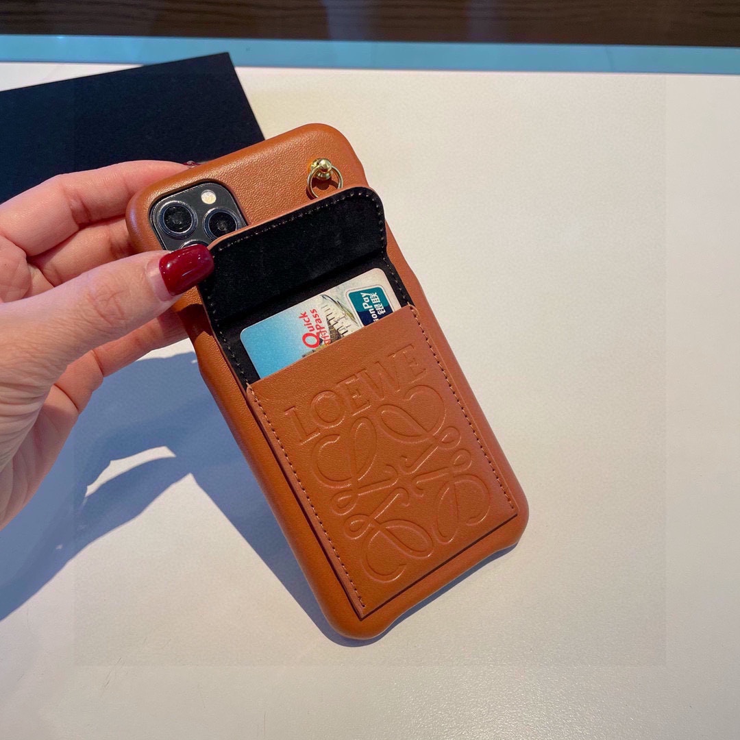 Card Holder Phone Case Card Insert with Crossbody Lanyard
