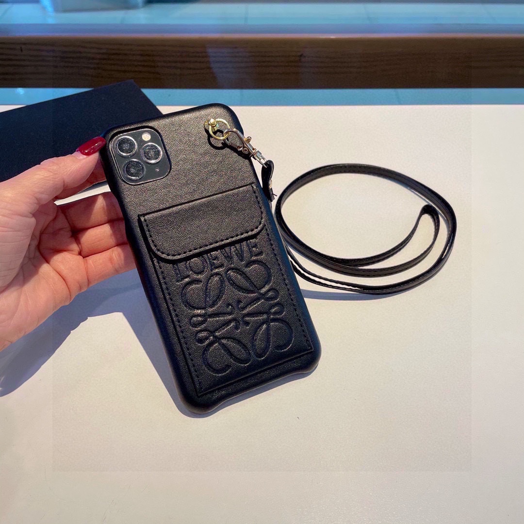 Card Holder Phone Case Card Insert with Crossbody Lanyard