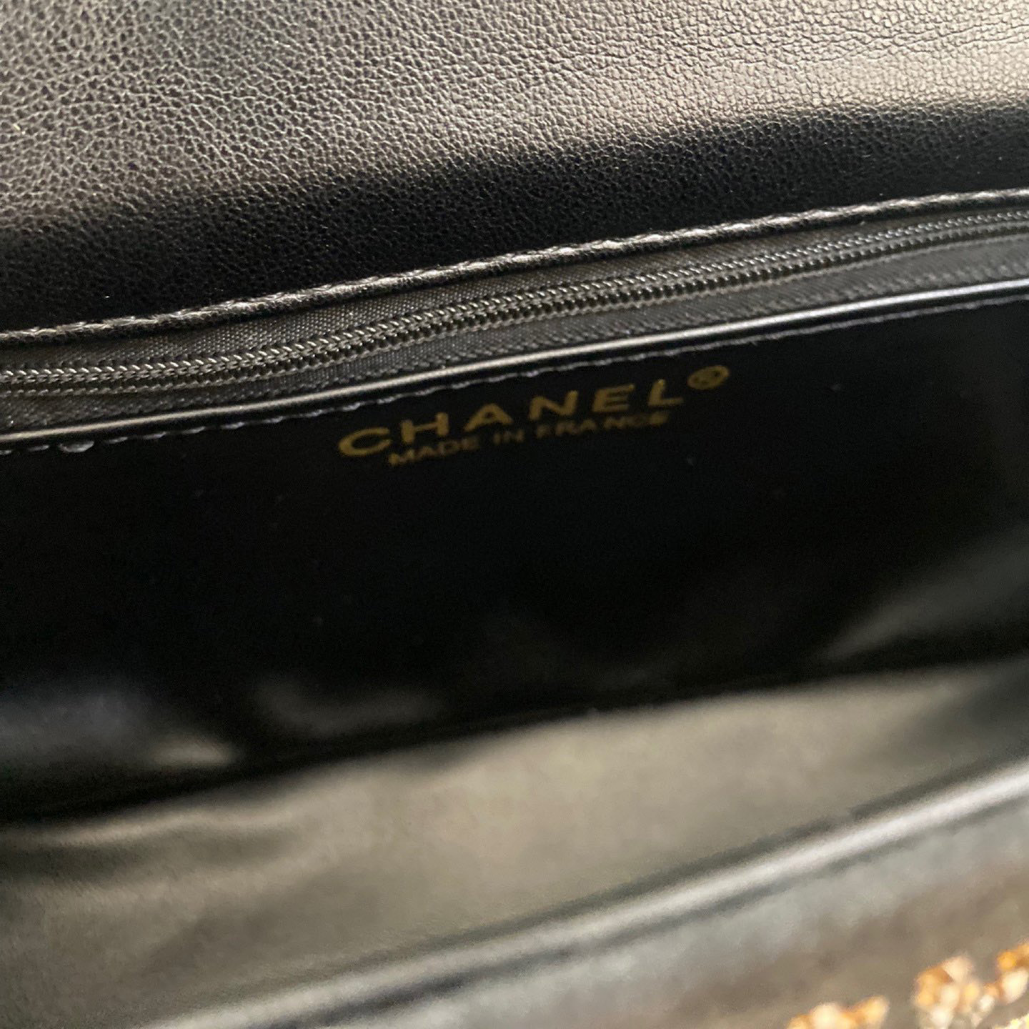PARIS-SHANGHAI STUDDED CC FLAP BAG