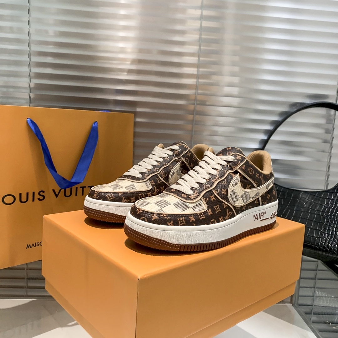 Air Force 1 Low "Virgil Abloh - Coffee" sneakers