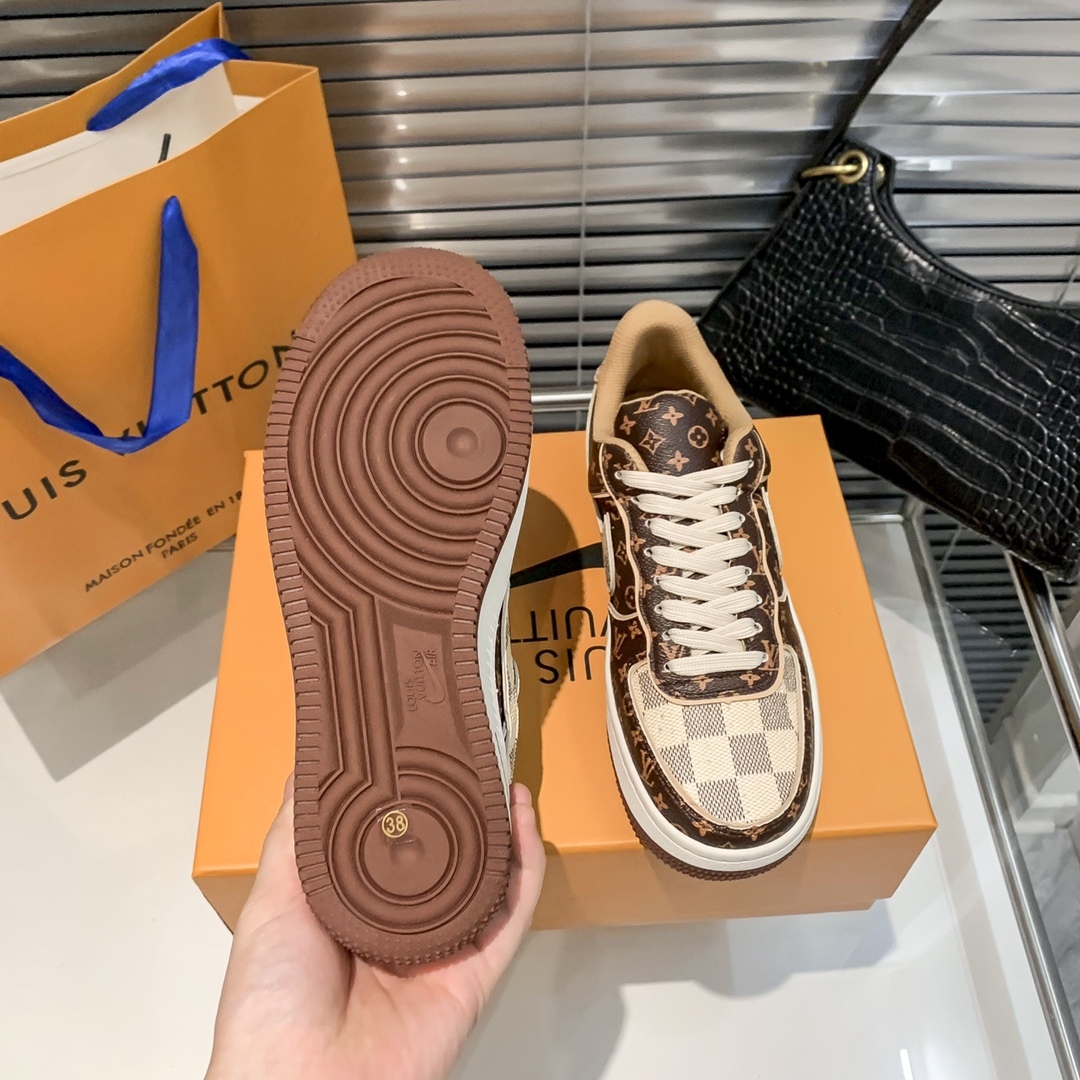 Air Force 1 Low "Virgil Abloh - Coffee" sneakers