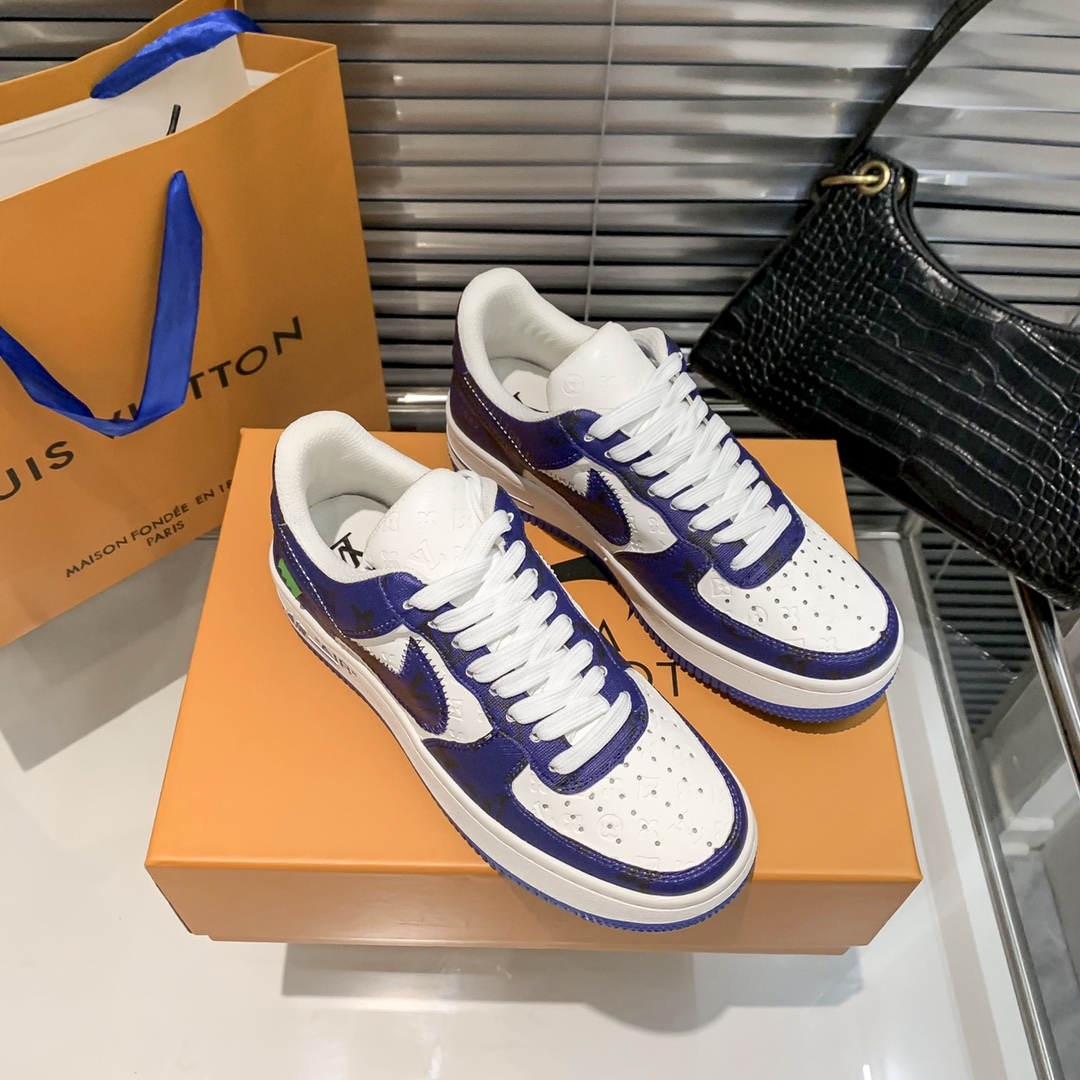 Air Force 1 Low "Virgil Abloh - White/Blue" sneakers