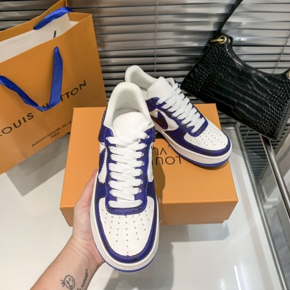 Air Force 1 Low "Virgil Abloh - White/Blue" sneakers