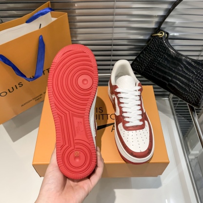 Air Force 1 Low "Virgil Abloh - White/Red" sneakers