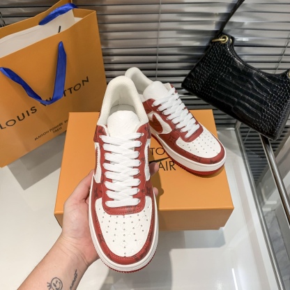 Air Force 1 Low "Virgil Abloh - White/Red" sneakers