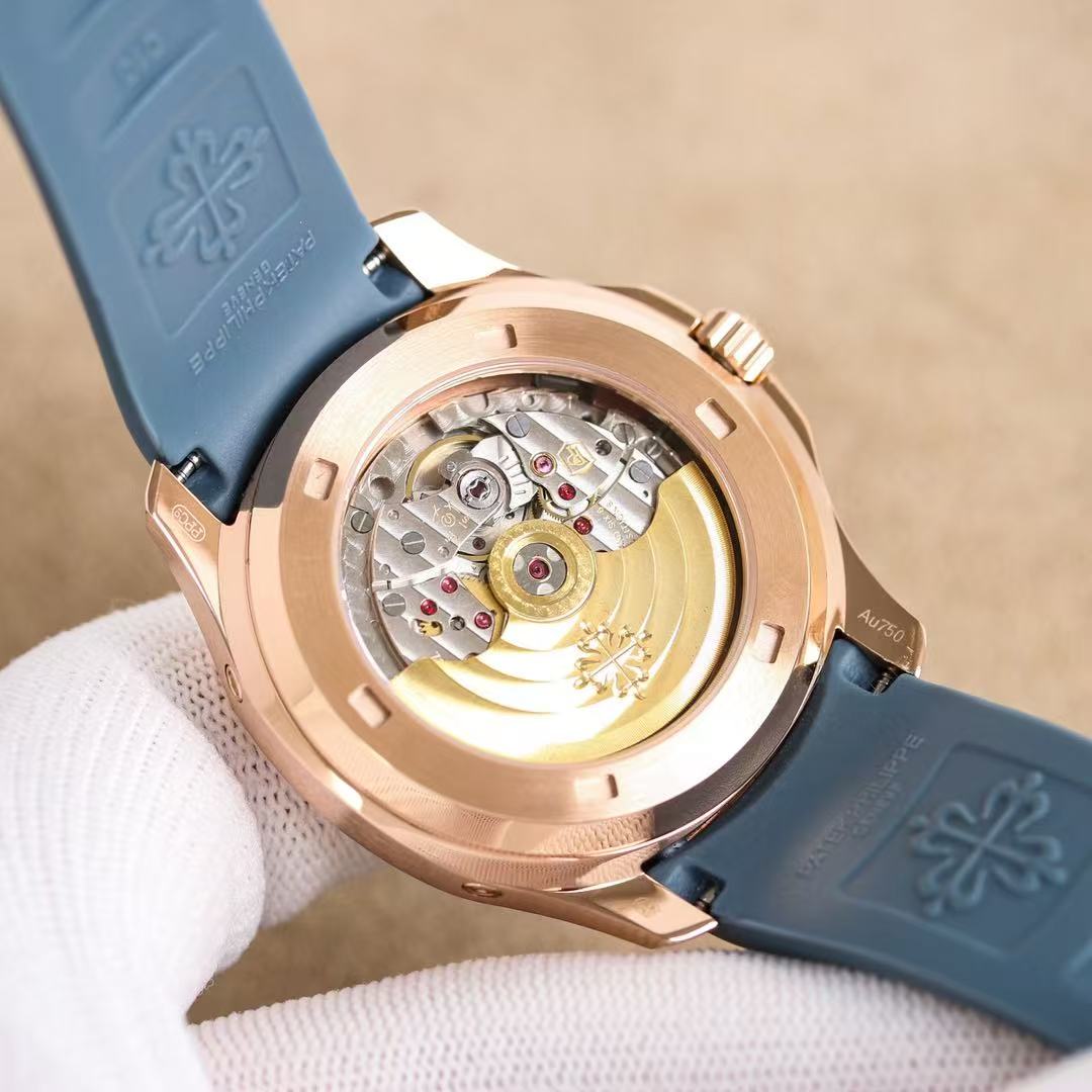 Patek Philippe Aquanaut Watch 40MM Blue Arabic Numerals Dial